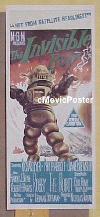 #520 INVISIBLE BOY daybill 57 Robby the Robot 