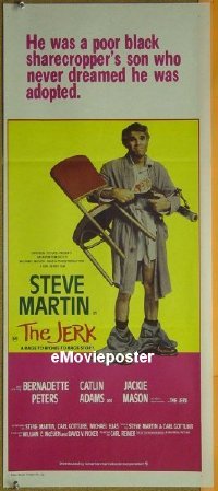 #533 JERK daybill '79 Steve Martin classic! 