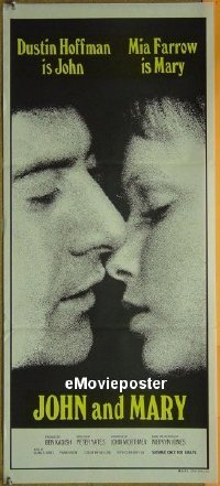 #537 JOHN & MARY daybill '69 Dustin Hoffman 