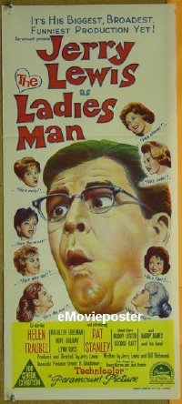 #8543 LADIES' MAN Aust daybill 61 Jerry Lewis 
