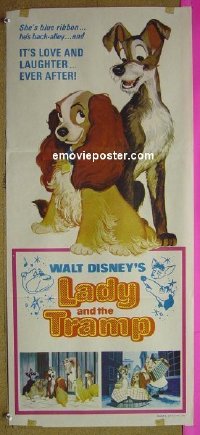 #6812 LADY & THE TRAMP Aust dbR75 Walt Disney