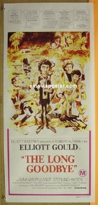 #8556 LONG GOODBYE Aust db '73 Elliott Gould