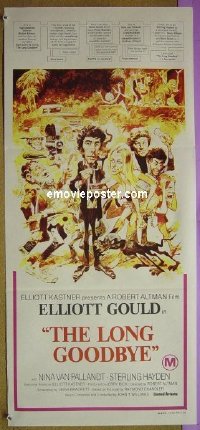 #1673 LONG GOODBYE Aust DB '73 Elliott Gould