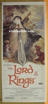 #8558 LORD OF THE RINGS Aust db78 JRR Tolkien 