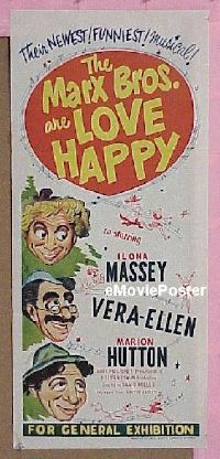 #022 LOVE HAPPY Australian daybill '49 Marx 