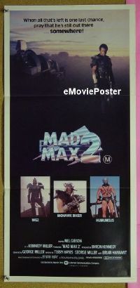 #255 MAD MAX 2: THE ROAD WARRIOR Aust daybill 