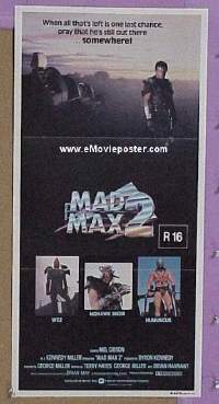 #1690 MAD MAX 2: ROAD WARRIOR Aust DB '82 Mel