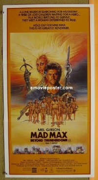 #1759 MAD MAX BEYOND THUNDERDOME Aust daybill