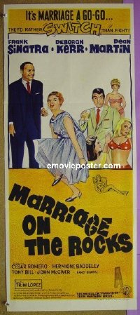 #1707 MARRIAGE ON THE ROCKS Aust DB65 Sinatra