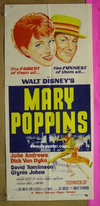 #1709 MARY POPPINS Aust DB '64 Julie Andrews