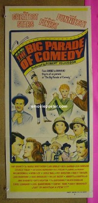 #7632 MGM'S BIG PARADE OF COMEDY Australian daybill movie poster