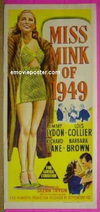 #8597 MISS MINK OF 1949 Aust db '49 Collier 