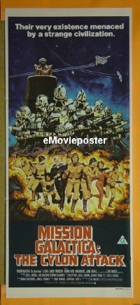 #1723 MISSION GALACTICA THE CYLON ATTACK Aust