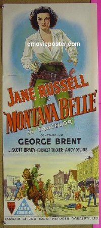 #6871 MONTANA BELLE Aust db '52 Jane Russell 