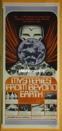 #659 MYSTERIES FROM BEYOND EARTH daybill '75 