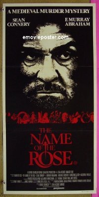 #1751 NAME OF THE ROSE Aust DB86 Sean Connery