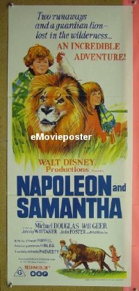 #662 NAPOLEON & SAMANTHA daybill '72 Disney 
