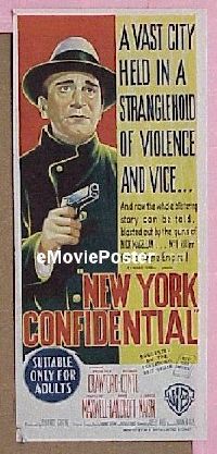 #025 NEW YORK CONFIDENTIAL Aust daybill '55 