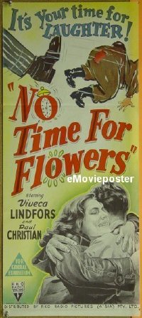 #674 NO TIME FOR FLOWERS daybill '53 Lindfors 