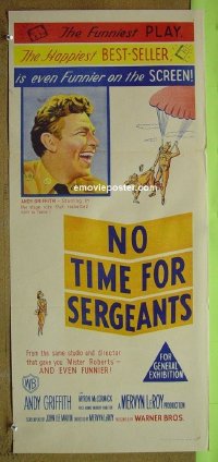 #1811 NO TIME FOR SERGEANTS Aust daybill