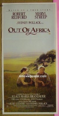 #1786 OUT OF AFRICA Aust DB85 Redford, Streep