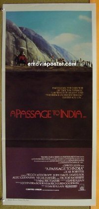 #8646 PASSAGE TO INDIA Aust daybill '84 Lean 
