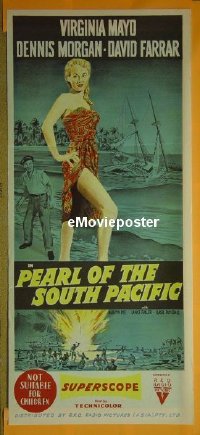 #695 PEARL OF THE SOUTH PACIFIC daybill '55 