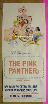 #1839 PINK PANTHER Aust daybill '64 Sellers