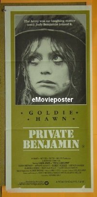 #1838 PRIVATE BENJAMIN Aust DB 81 Goldie Hawn