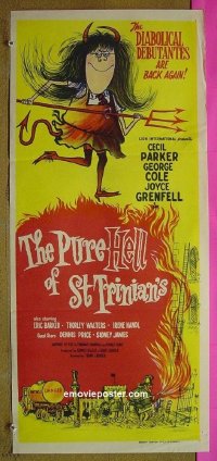 #1861 PURE HELL OF ST TRINIAN'S Aust daybill
