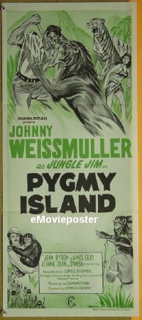 #735 PYGMY ISLAND daybill R50s Weissmuller 