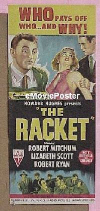 #029 RACKET Australian daybill '51 Mitchum 