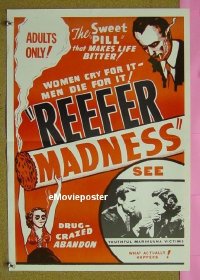 #7891 REEFER MADNESS WC R70s marijuana! 