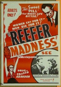 #001 REEFER MADNESS WC R70s marijuana! 