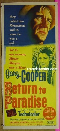 #6950 RETURN TO PARADISE AustDB53 Gary Cooper 