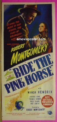 #8689 RIDE THE PINK HORSE Aust db '47 