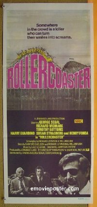 #1901 ROLLERCOASTER Aust DB '77 yellow title