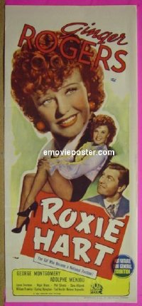 #8698 ROXIE HART Aust daybill42 Ginger Rogers 