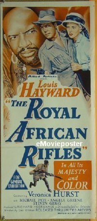 #779 ROYAL AFRICAN RIFLES daybill '53 Hayward 