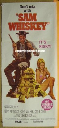 #8702 SAM WHISKEY Aust db '69 Burt Reynolds 