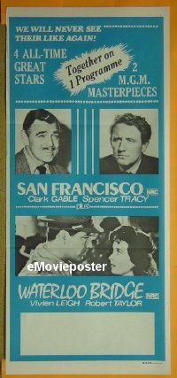 #784 SAN FRANCISCO/WATERLOO BRIDGE daybill 1970s