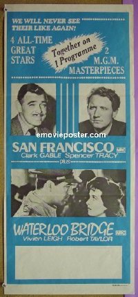 #1917 SAN FRANCISCO/WATERLOO BRIDGE Aust daybill 1970s