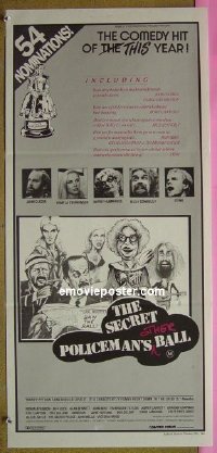 p676 SECRET POLICEMAN'S OTHER BALL Australian daybill movie poster '82