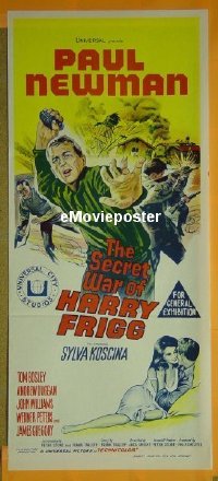 #795 SECRET WAR OF HARRY FRIGG daybill '68 