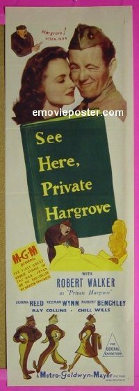 #8709 SEE HERE PRIVATE HARGROVE Aust db '44 