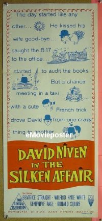 #8723 SILKEN AFFAIR Aust db '56 David Niven 