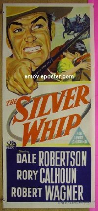 #6986 SILVER WHIP Aust db '53 Dale Robertson 