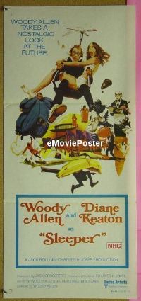 #283 SLEEPER Aust daybill '74 Woody Allen 