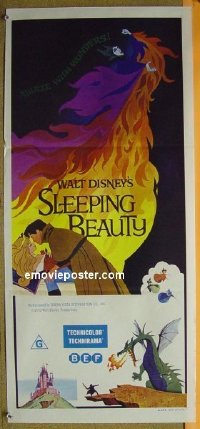 #8730 SLEEPING BEAUTY Aust db R1970s Walt Disney