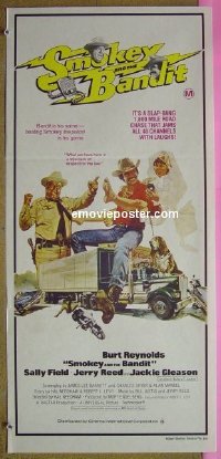 #7836 SMOKEY & THE BANDIT Australian daybill movie poster '77